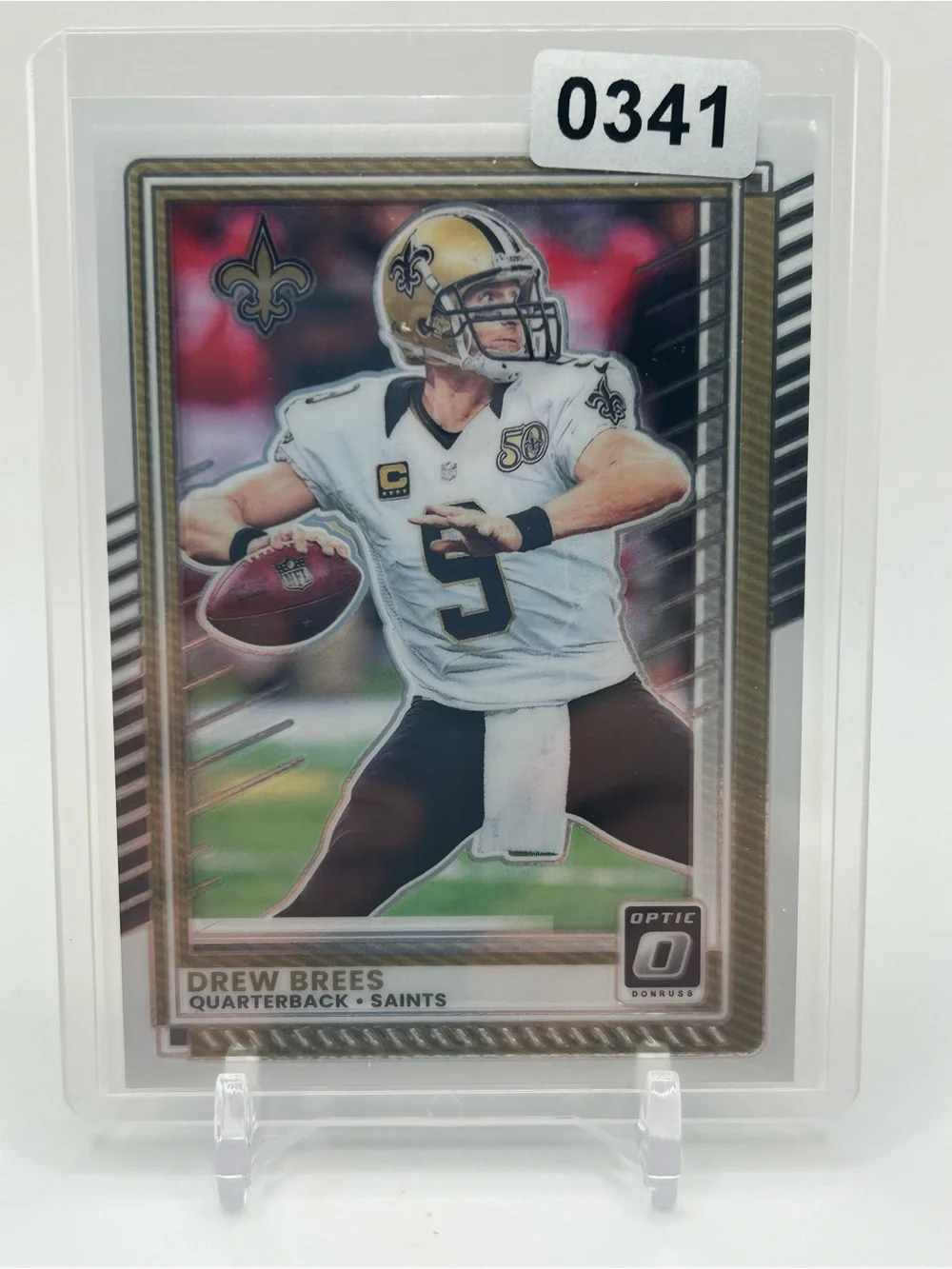 Drew Brees New Orleans Saints Football Trading Card 🏈